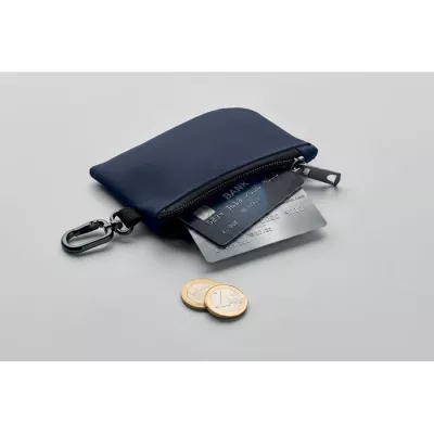 Etui na klucze z PU z karabińczykiem GUARDO - Francuski Granat (MO3161-85)