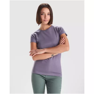 Koszulka damska z krótkim rękawem 175 g/m² Roly Breda - Lawandowy (R6699-LAVENDER)