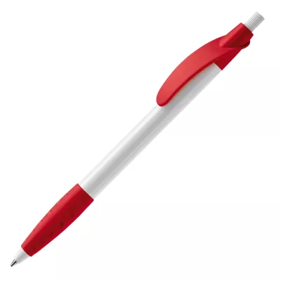 Długopis plastikowy (ABS) Cosmo - biało / czerwony (LT87622-N0121)