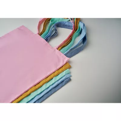 Torba bawełniana 38x42 cm 140 g/m² COTTONEL COLOUR + - Dziecięcy Róż (MO9268-11)