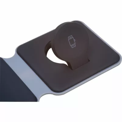 Ładowarka indukcyjna 3w1 AMY - czarny (3524703)