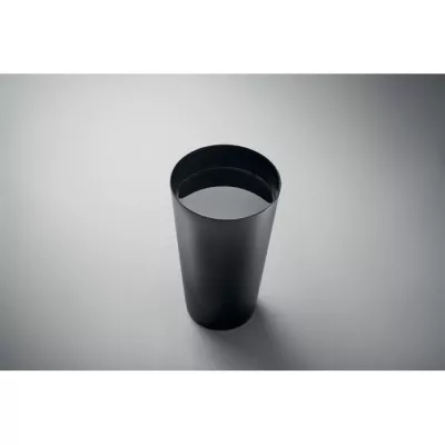 Kubek eventowy wielorazowy z PP 500 ml FESTA LARGE - Czarny (MO9907-03)