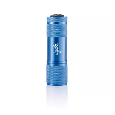 Latarka 9 LED Quattro - niebieski (P513.275)