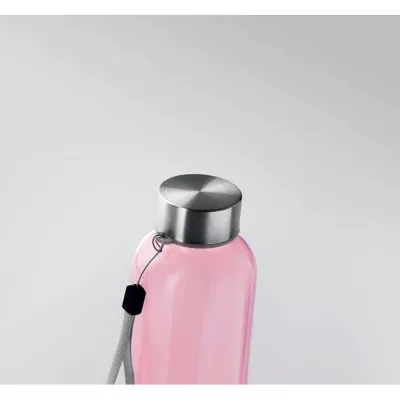 Butelka z RPET 500 ml UTAH RPET - Przezroczysty Rózowy (MO9910-31)