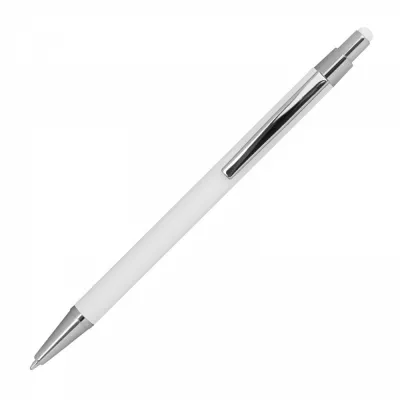 Długopis metalowy touch pen soft touch PAULA - biały (1096406)
