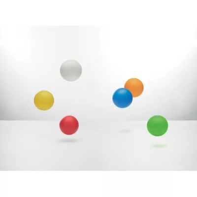 Piłka gumowa do odbijania 6 cm FUNBALL - Czerwony (MO2931-05)