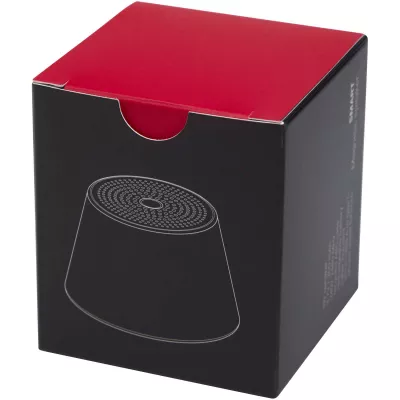 SMART 3 W - głośnik z magnesem, wykonany z recyklingowanego aluminium - Czarny (12453290)