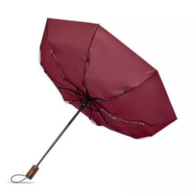 Parasol składany automatyczny 21" RAYNA FOLD - Burgund (MO3219-02)