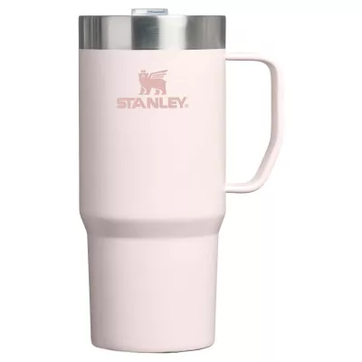 Kubek termiczny Stanley Everyday Suburban 473 ml wykonany z recyklingowanej stali nierdzewnej  - Jasnoróżowy (10097840)