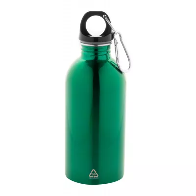 Ressuto butelka z ze stali nierdzewnej z recyklingu - zielony (AP808228-07)