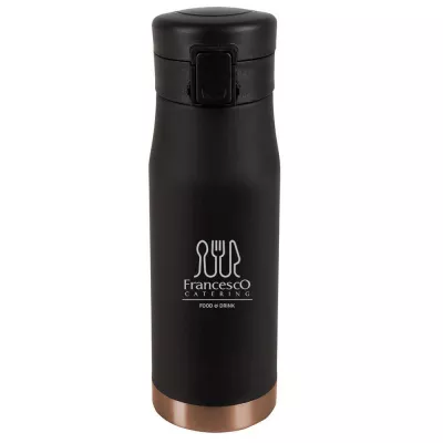 Kubek termiczny 600 ml Mauro Conti | Brian - czarny (V4829-83)