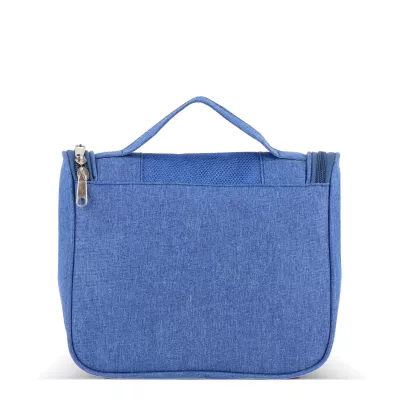 Torba podróżna na kosmetyki rPET 300D Kora - niebieski (LT95396-N0011)