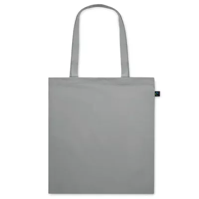 Torba z bawełny Fairtrade 140 g/m² OSOLE COLOUR - Szary (MO2098-07)
