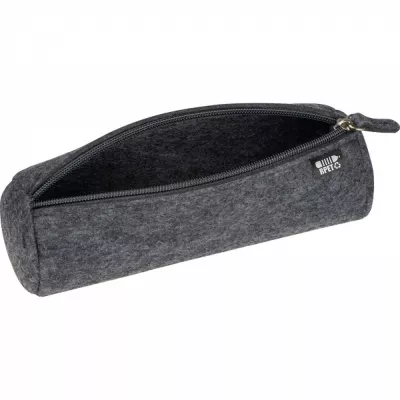 Piórnik z filcu z recyklingu WALERIAN - ciemnoszary (2396477)