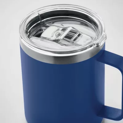 Kubek termiczny ze stali z recyklingu 300 ml INARI - Niebieski (MO6934-04)