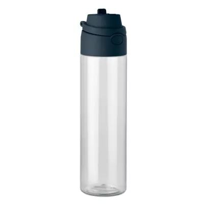 Butelka z RPET ze słomką 2 w 1 700 ml TOIEN KLAR - Francuski Granat (MO2990-85)