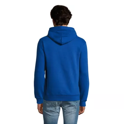 Bluza męska z kapturem 280 g/m² Sol's SPENCER - Niebieski (S02991-RB)