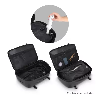 Plecak próżniowy Dalston z powłoką PU 30 x 15 x 45 cm 20 l - czarny (LT95343-N0002)