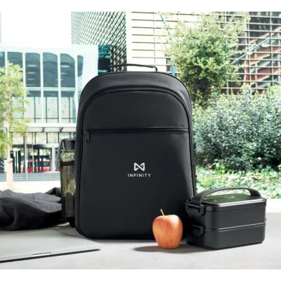 Plecak termiczny RPET na laptop 15" COOLPACK - Czarny (MO2125-03)