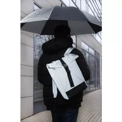 Radians XL odblaskowy parasol RPET - czarny (AP800624-10)