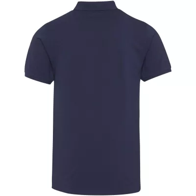 Beryl naturalna koszulka polo z recyklingu z krótkim rękawem, unisex, o gramaturze 220 g/m² - Granatowy (39558-NAVY)