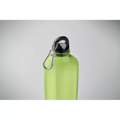 Butelka z RPET z karabińczykiem 750 ml MOSS RE750 - Przezroczysty Limonka (MO2804-51)