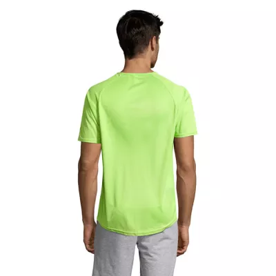 Koszulka sportowa męska raglan 140 g/m² Sol's SPORTY - Apple Green (S11939-AG)