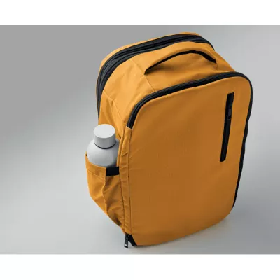 Plecak kabinowy z RPET na laptop 15" FLYSAFE - Ochre (MO2840-78)