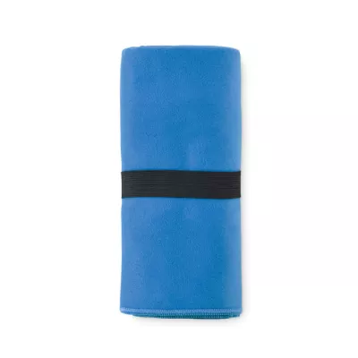 Ręcznik plażowy z mikrofibry 80x160 cm 200 g/m² WAXOFF - Niebieski (MO2583-04)