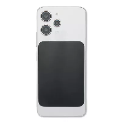 Powerbank magnetyczny ultracienki 5000 mAh SLIMVOLT - Czarny (MO3178-03)