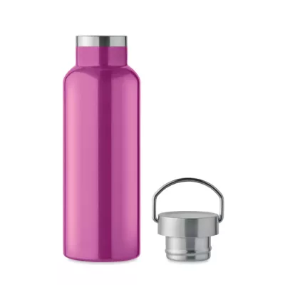 Butelka termiczna z recyklingu 500 ml FLORENCE - Fuksja (MO2107-38)
