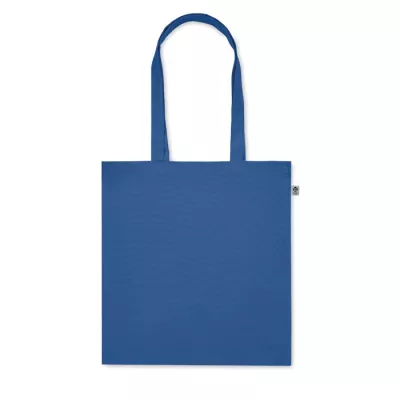 Torba z bawełny organicznej 220 g/m² BENTE COLOUR - Niebieski (MO2197-37)