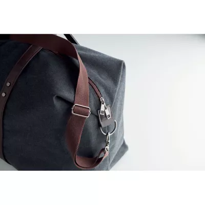 Torba weekendowa z płótna 450 g/m² ZURICH - Czarny (MO6279-03)