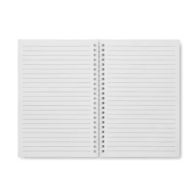 Notes A5 na spirali 80 kartek w linię RECARNOTE - Francuski Granat (MO2523-85)