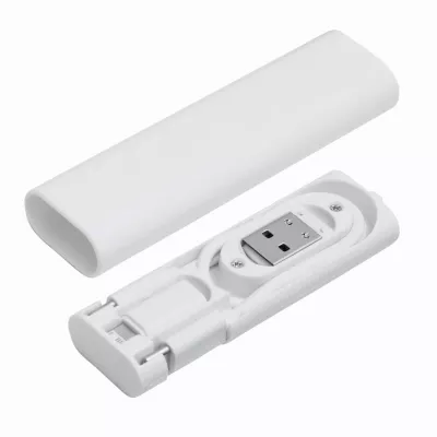 Kompaktowy, wielofunkcyjny kabel do ładowania i przesyłania danych TRANSFER - biały (56-1107385)