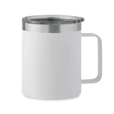 Kubek termiczny ze stali z recyklingu 300 ml INARI - Bialy (MO6934-06)