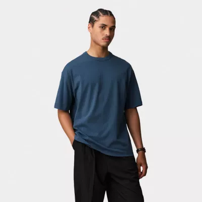 Koszulka męska oversize 180 g/m² Sol's BOXY MEN - Mysi Szary (S03806-MU)