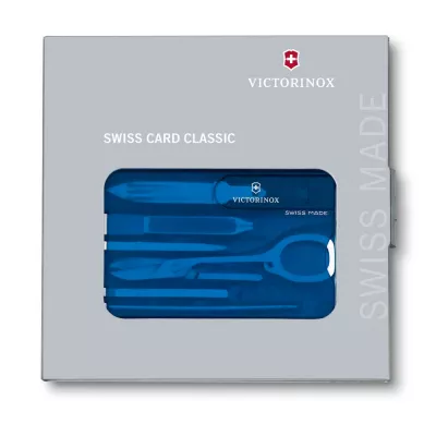 SwissCard Classic Victorinox - niebieski (07122T264)