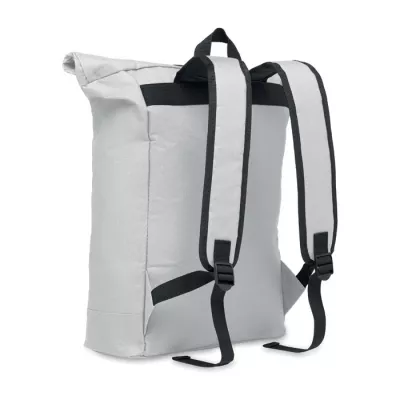 Plecak rolltop na laptop 15" z poliestru 600D IREA - Bialy (MO2170-06)