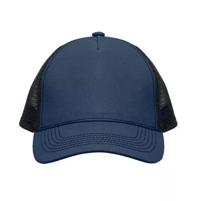 Czapka z daszkiem trucker bawełniana 250 g/m² BLIST - Francuski Granat (MO2986-85)