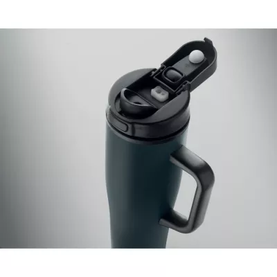 Kubek termiczny ze stali z recyklingu 900 ml ATLANTA - Francuski Granat (MO3213-85)
