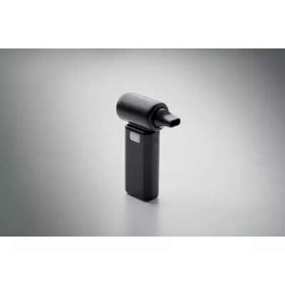 Wentylator przenośny turbo z LED TECHMATE BAMBOO - Czarny (MO2650-03)