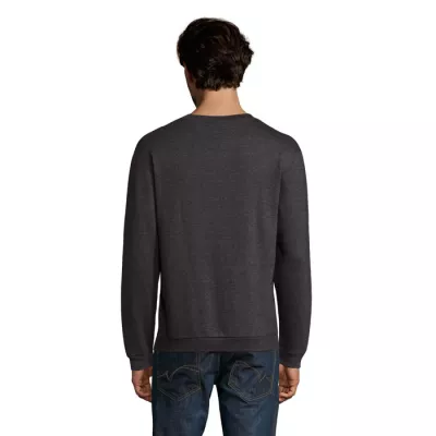 Bluza męska z okrągłym dekoltem 260 g/m² Sol's SPIDER - Charcoal Melange (S01168-CE)
