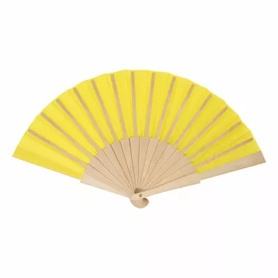 Solana wachlarz RPET - żółty (AP800617-02)