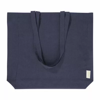 Guspex Hue torba na zakupy z recyklingowanej bawełny - ciemno niebieski (AP800692-06A)