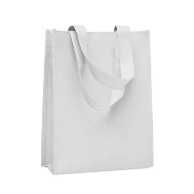 Torba prezentowa z włókniny RPET 80 g/m² LITAS - Bialy (MO2698-06)