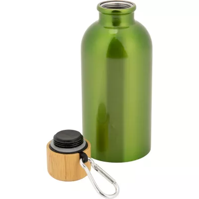 Butelka metalowa 400 ml MARILYN - jasnozielony (8497229)