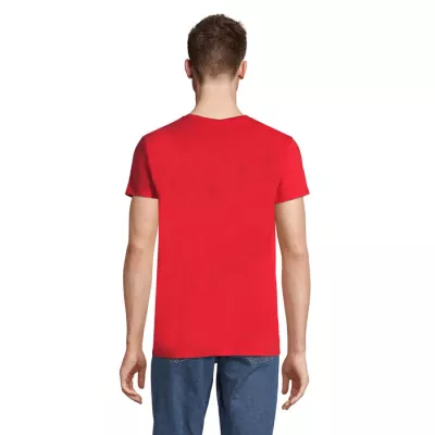 Koszulka męska organiczna 175 g/m² Sol's PIONEER MEN - Bright Rojo (S03565-BT)