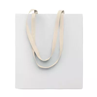 Torba bawełniana 140 g/m² ZEVRA COLOUR - Bialy (MO2868-06)