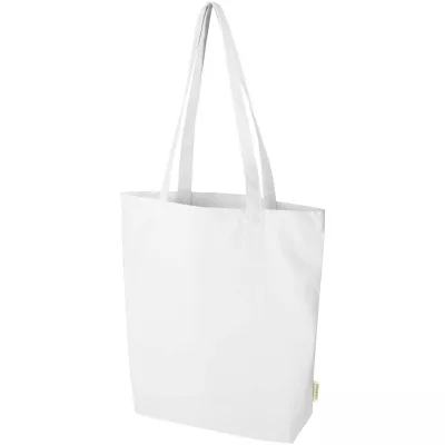 Odisha organiczna torba na zakupy z certyfikatem OCS o gramaturze 270 g/m², 10 l  - Biały (12078601)